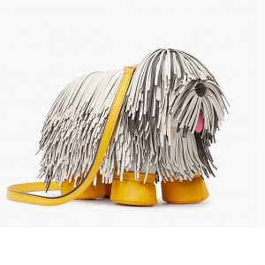 Showdog Fringed 3D Dog Crossbody